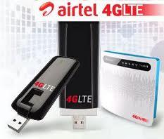 airtel dongle plans and price